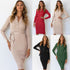 Mid-length Pullover Knitted Dress - ROUTINE FASHION